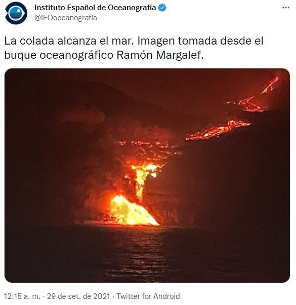 TUIT piramide magma volcán la palma