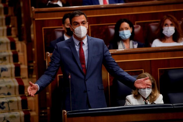 El presidente del gobierno, Pedro Sánchez intervención sesión de control del congreso Efe El presidente del gobierno, Pedro Sánchez intervención sesión de control del congreso Efe