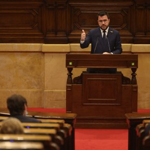 Aragonès pide generosidad a Junts y frena a la CUP