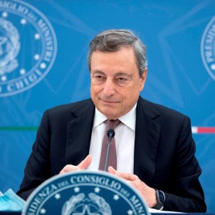 Draghi limita a "la policia i els jutges" l'operació per detenir Puigdemont