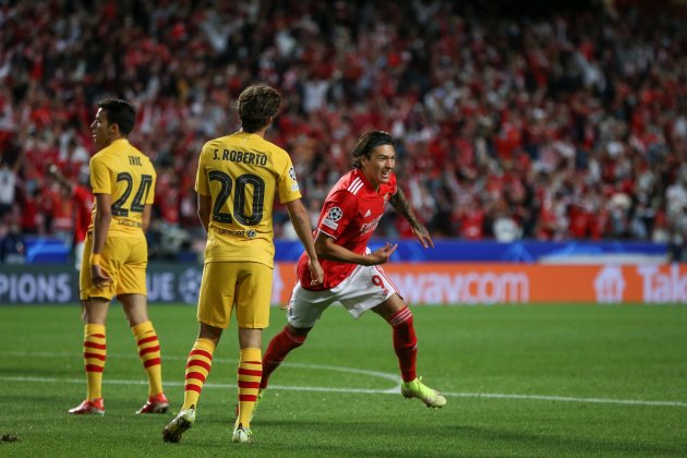 Darwin Sergi Roberto Eric Barca Benfica EFE Darwin Sergi Roberto Eric Barca Benfica EFE