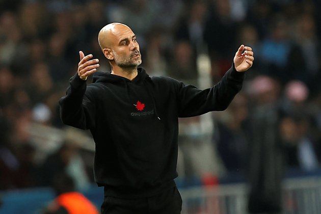 Pep Guardiola enfadat EFE