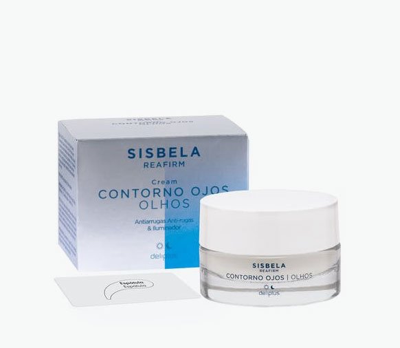 Contorno de ojos antiarrugas e iluminador Sisbela Reafirm de Deliplus