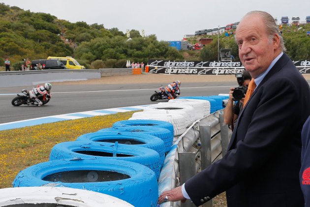 Juan Carlos en laso motos GTRES