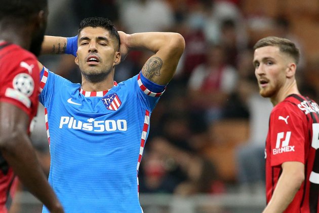 Luis Suarez lamenta Atletico Madrid EFE