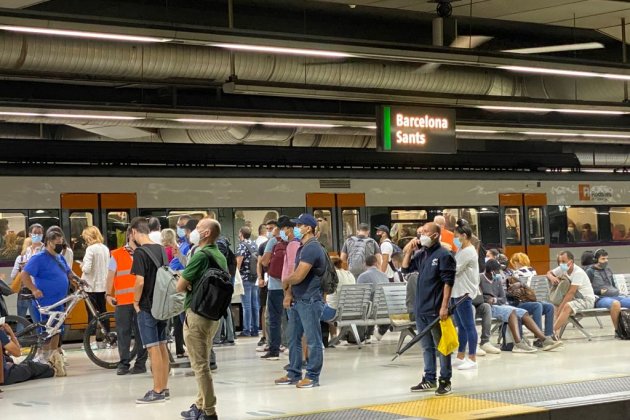 segundo día huelga trenzas alrededores renfe Pepa Masó