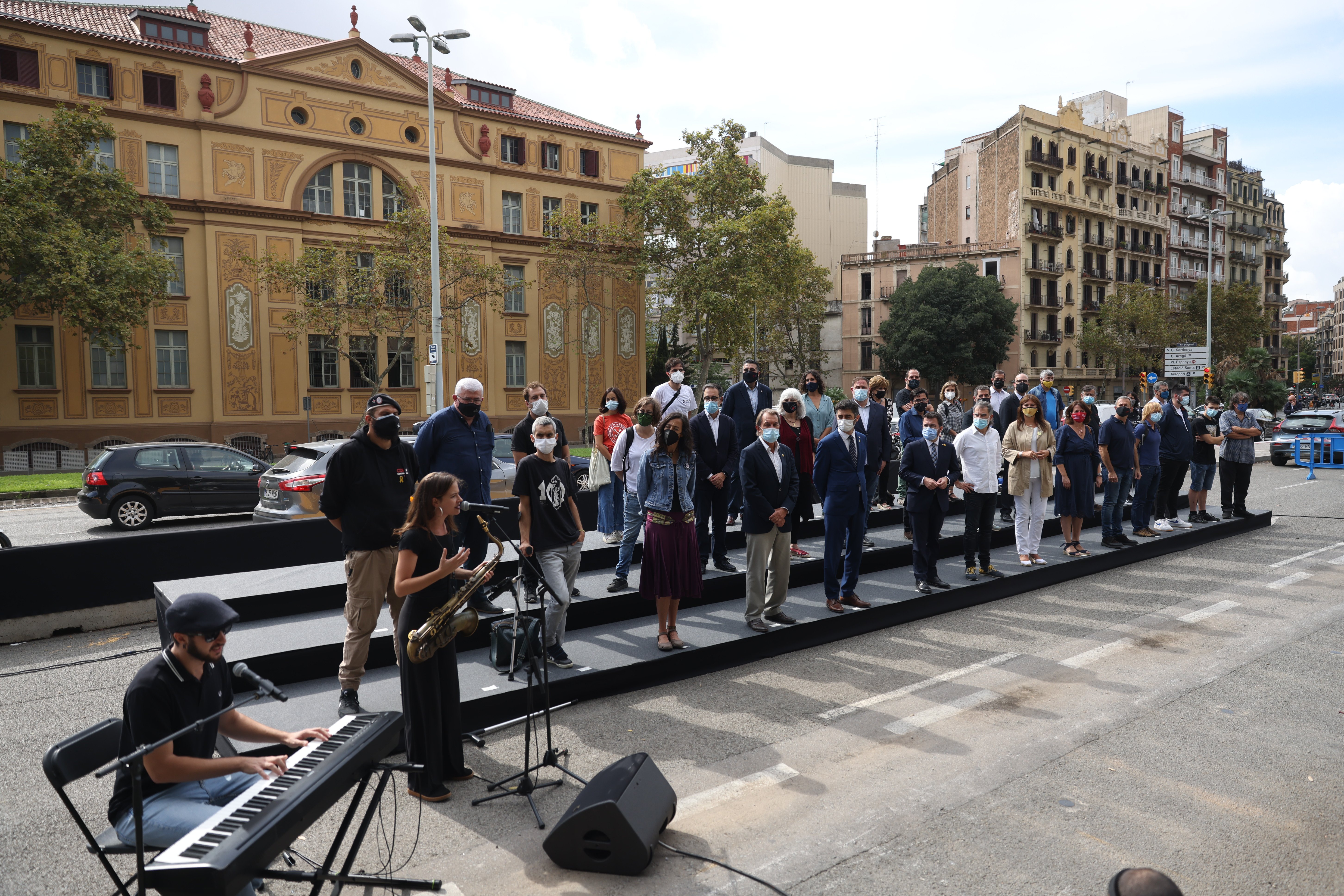 El independentismo reivindica que el 1-O fue posible gracias a la unidad