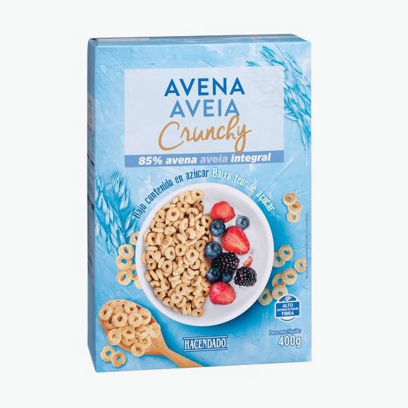 Cereals Avena Crunchy de Mercadona