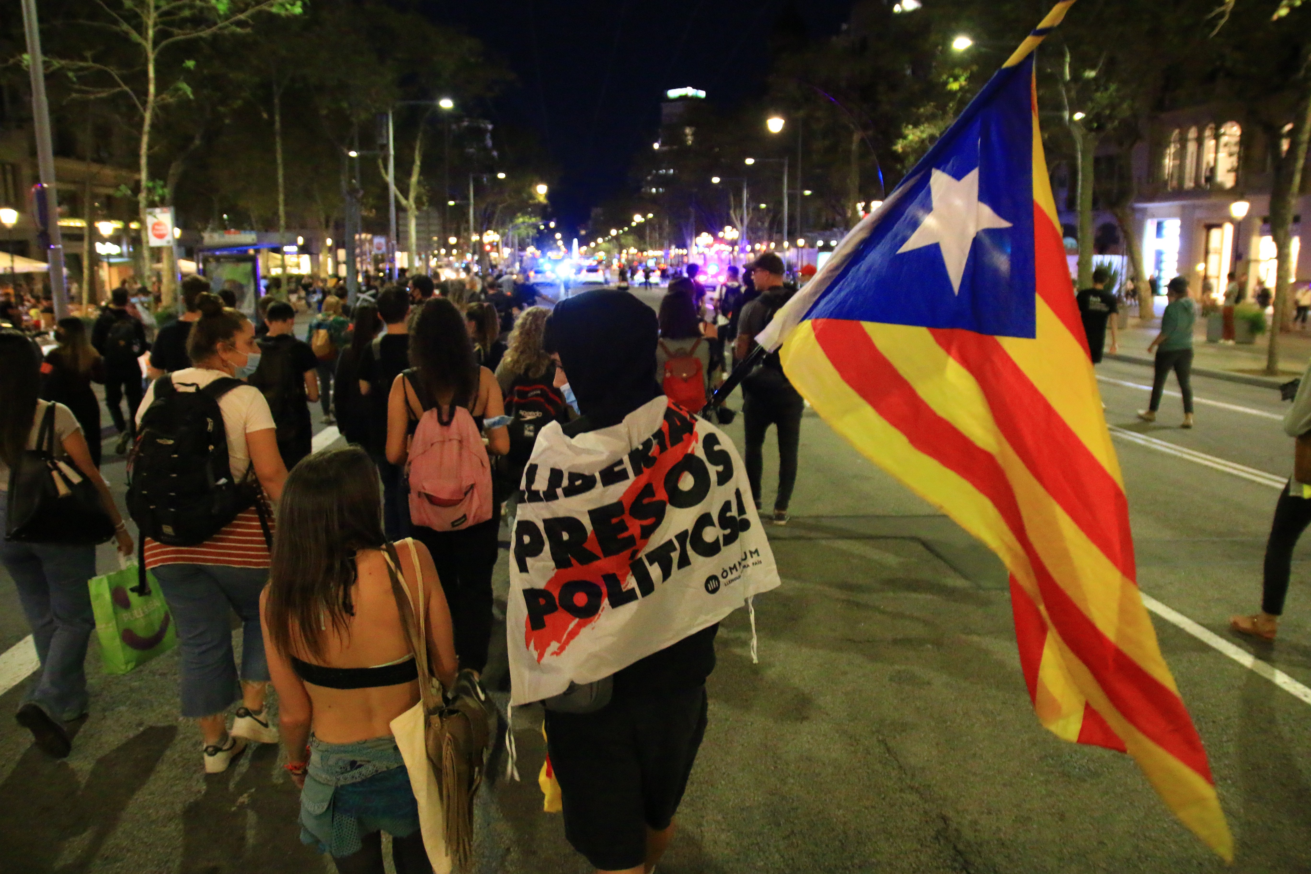 Manifestació CDR Barcelona 1 Octubre 2021 / Miquel Muñoz