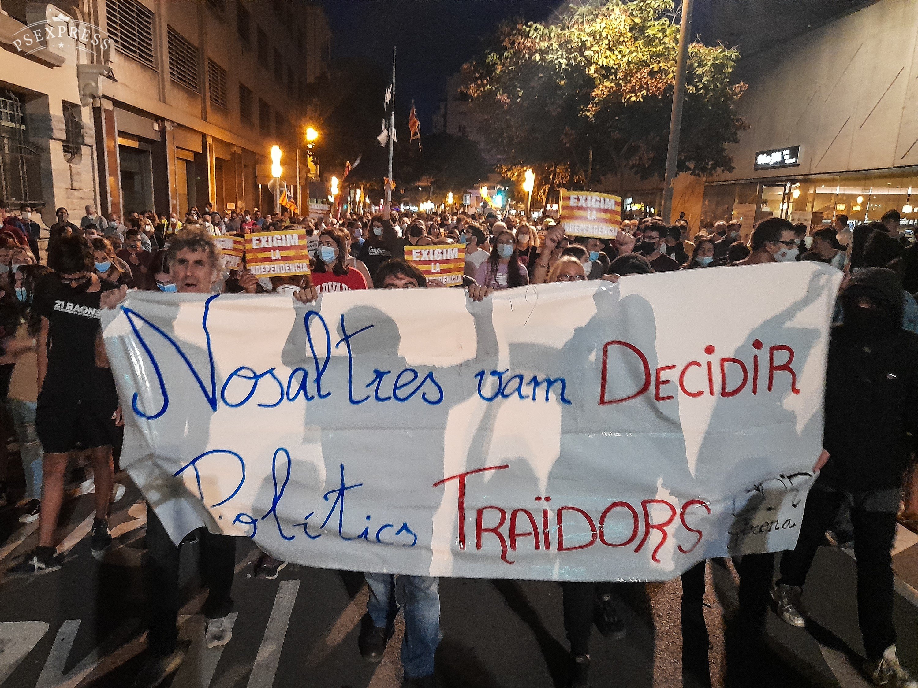 Manifestaciones por el referéndum del 1-O en Cataluña Girona / Europa Press