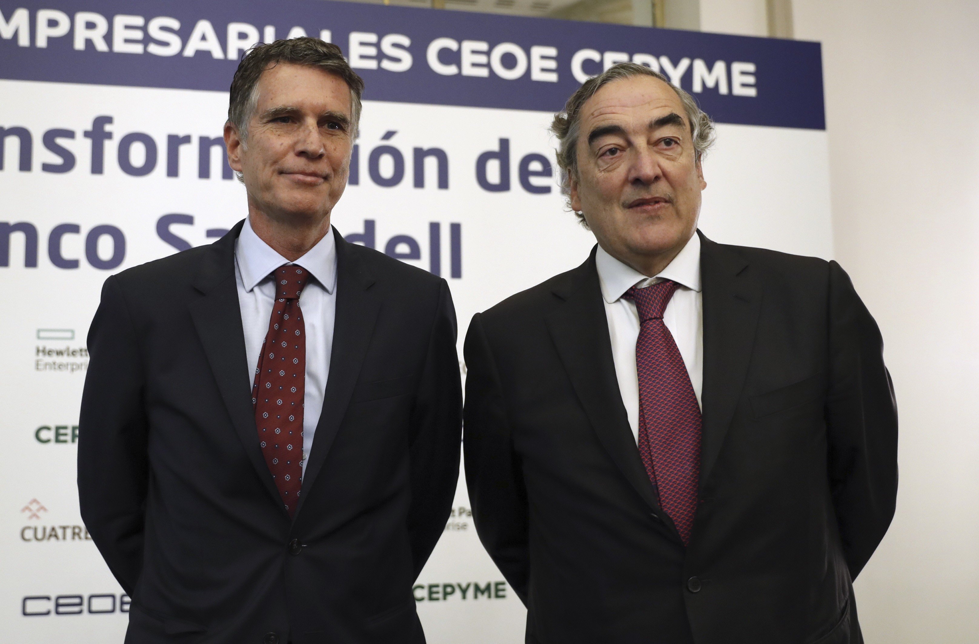 Banc Sabadell ofrece 10.000 millones a empresas de la CEOE