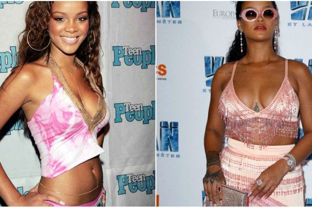 Aumento de peso de Rihanna