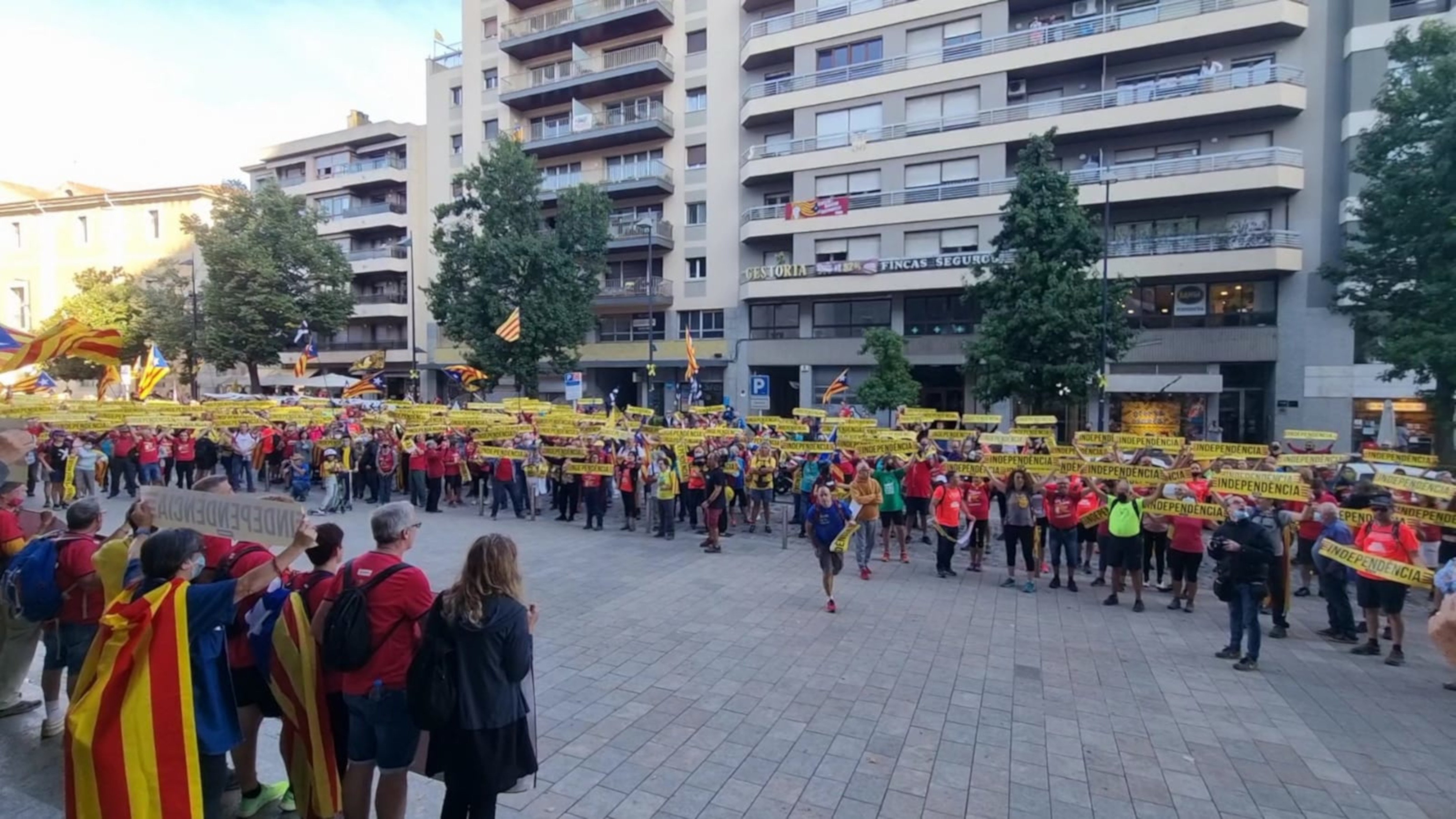 La Marxa Nord en la delegación del Govern en Girona