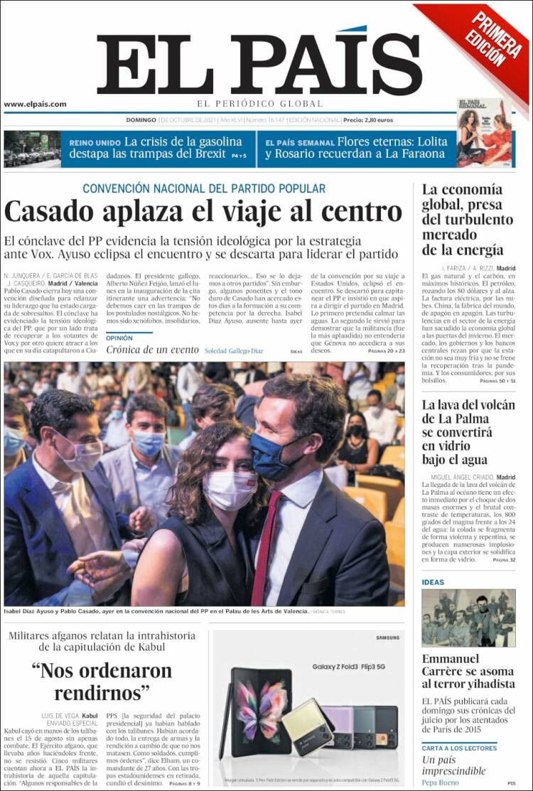 el pais 3 octubre el pais 3 octubre