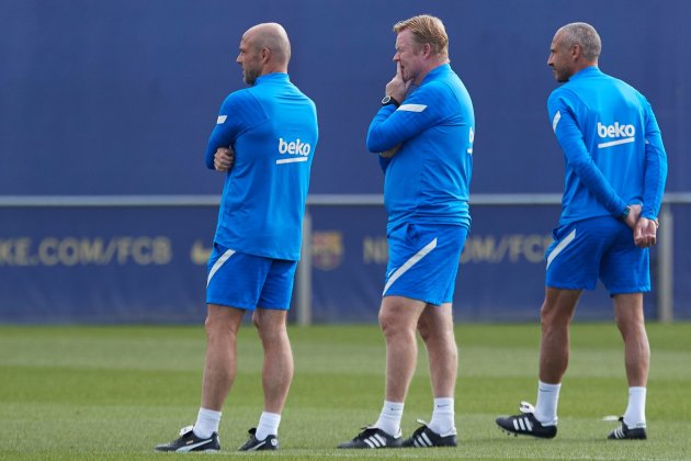 Ronald Koeman entrenamiento Barca EFE