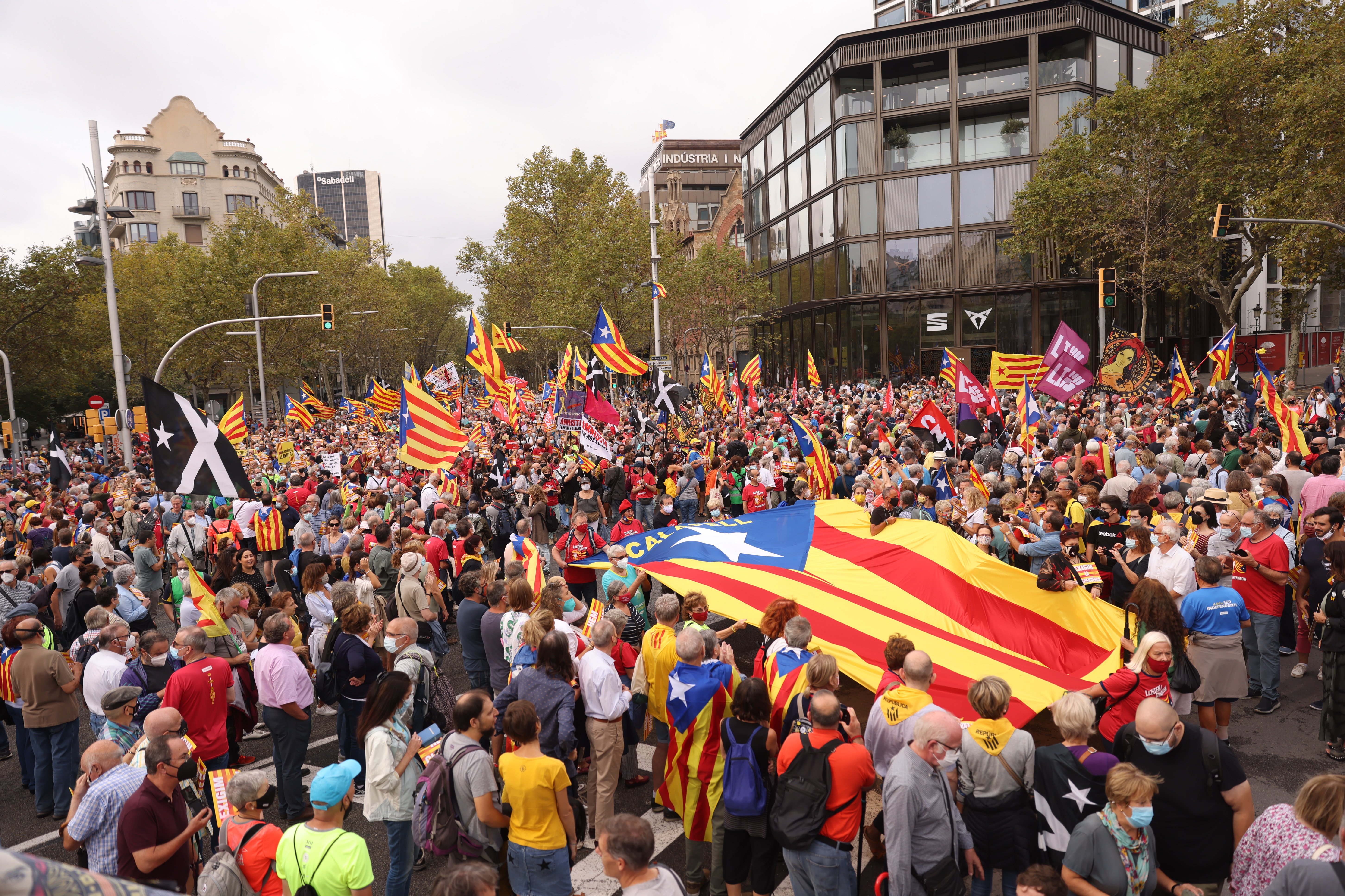 Así conmemoran los políticos independentistas los cuatro años del 3-O