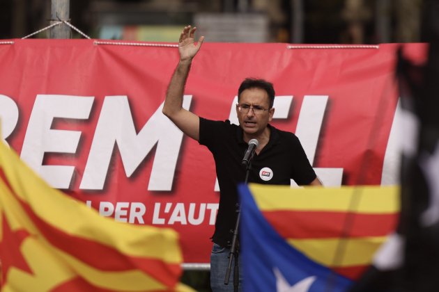 discursos manifestación plataforma 3 octubre 2021 Sergi Alcàzar