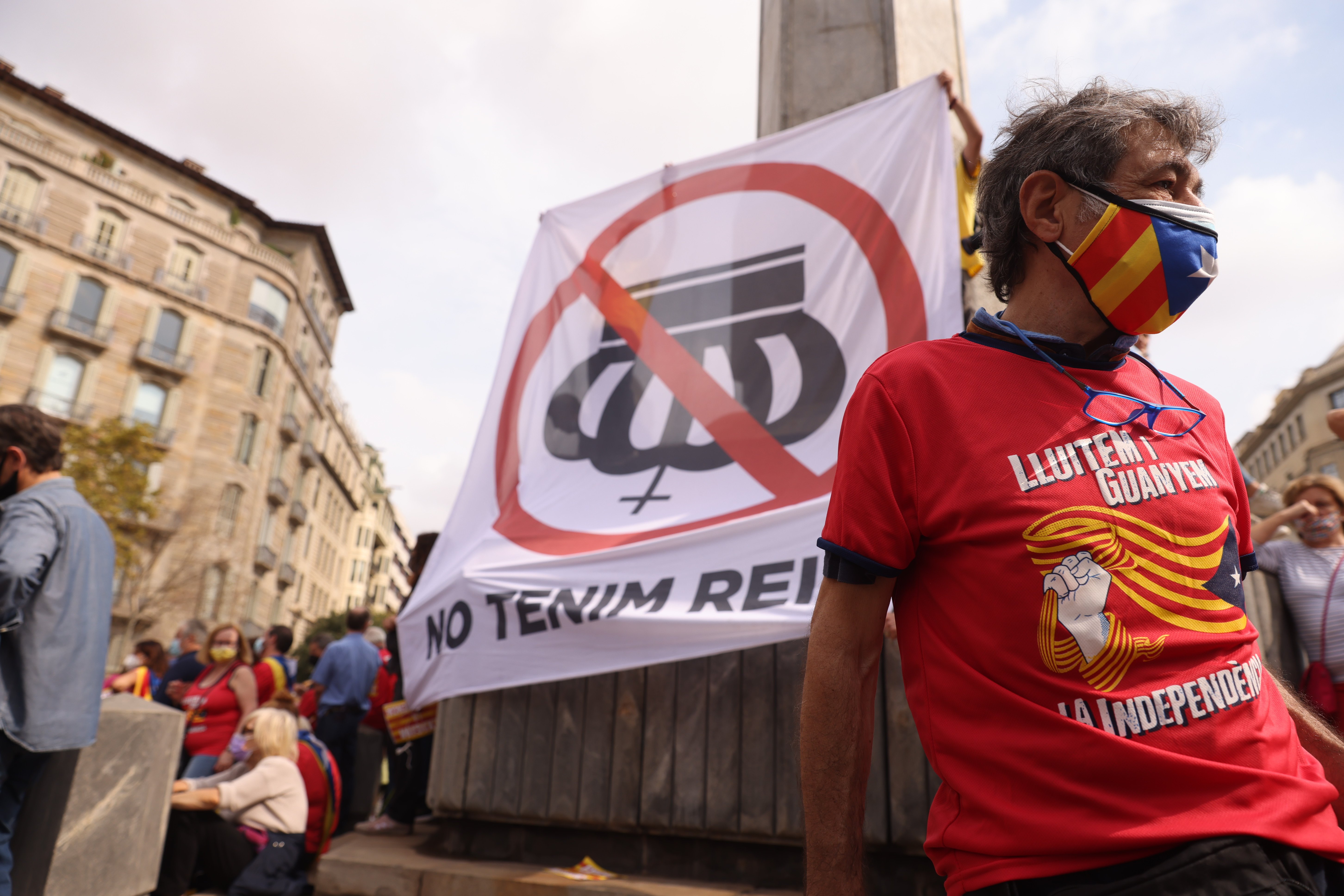 La Fiscalía ve terrorismo en 11 manifestaciones en Catalunya en 2021