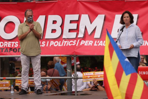 elisenda paluzie discursos manifestación plataforma 3 de octubre 2021 Sergi Alcàzar