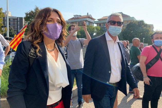 Laura Vilagrà, Alguer, comparecencia - Marta Lasalas
