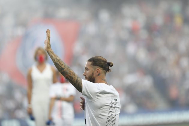 Sergio Ramos PSG presentacion Europa Press