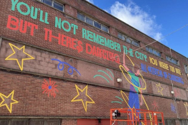 Shuggie Bain Mural Glasgow Barrowlands