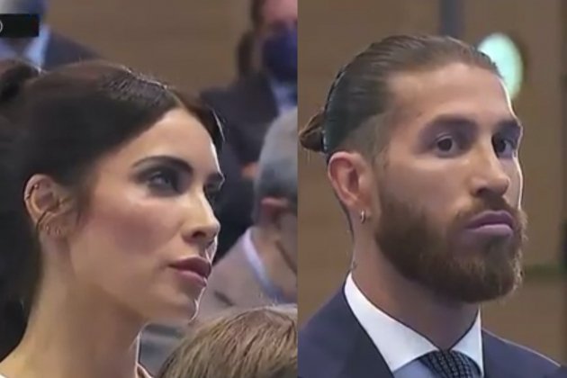 Pilar Rubio enfadada en la despedida de Sergio Ramos La Sexta