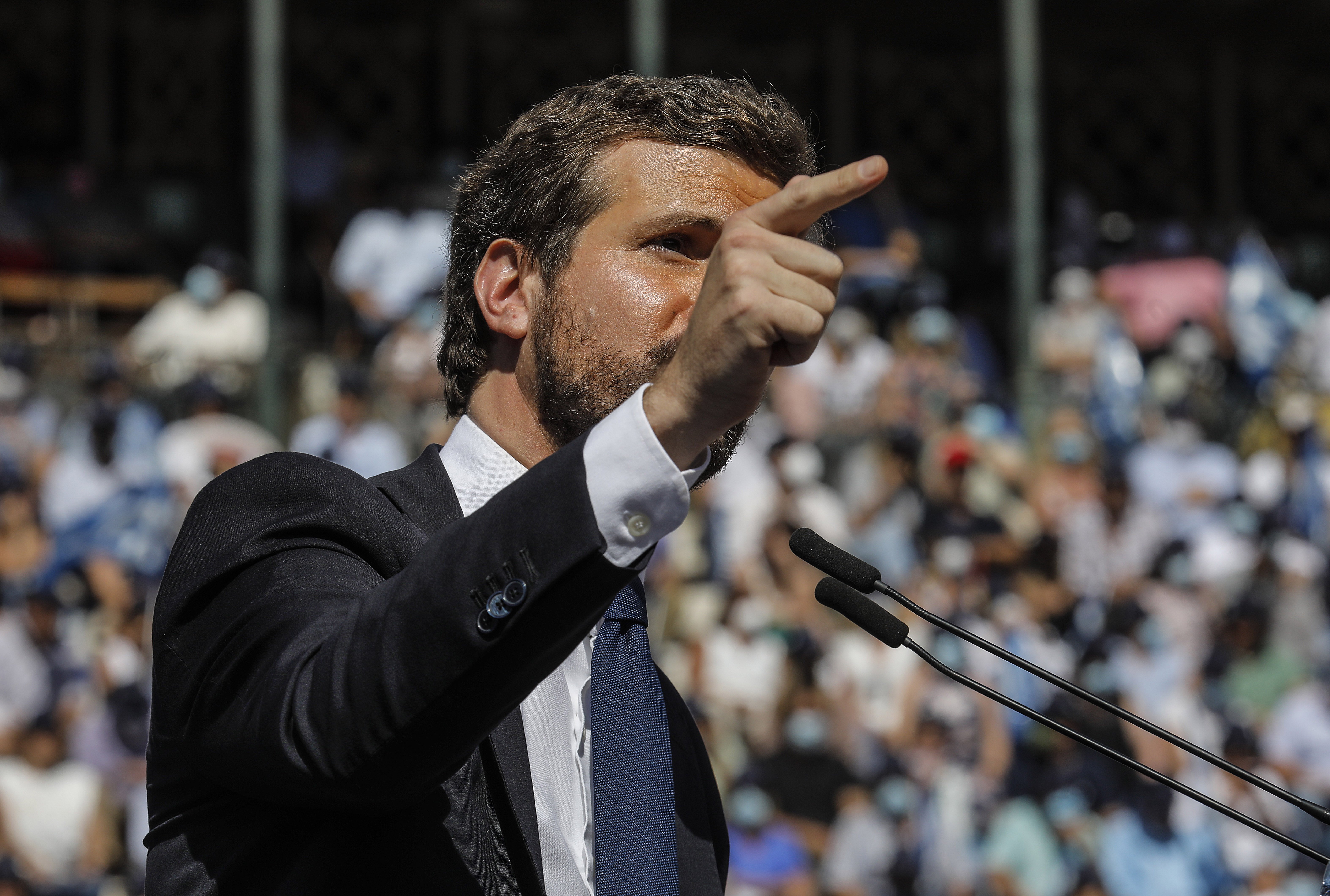 Casado: "Sánchez desea que no entreguen a Puigdemont, se acabaría el diálogo"