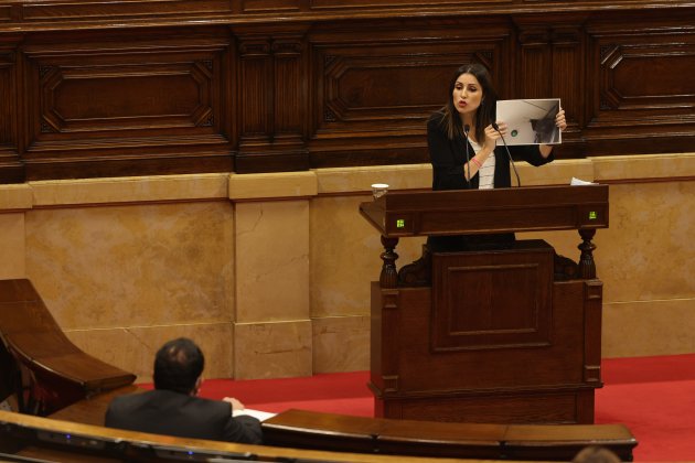 La diputada del PP Lorena Roldán / Sergi Alcàzar