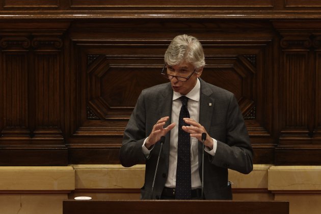 Josep maria Argimon, sesión de control en el Parlamento, covid - Sergi Alcàzar