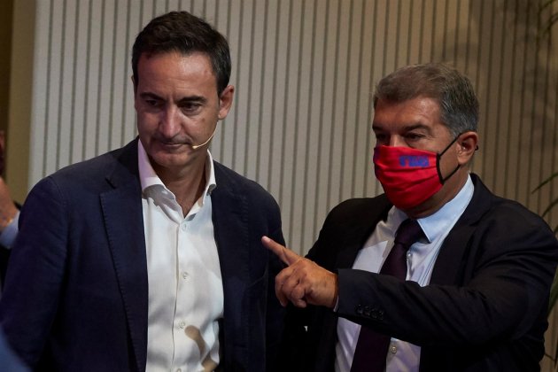 Joan laporta, Ferran Reverter auditoria comptes del FC Barcelona, situació econòmica - Efe