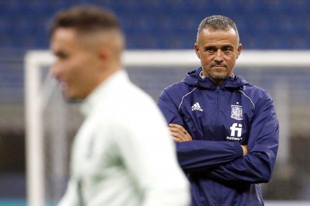 Luis Enrique seleccion espanola entrenamiento EFE