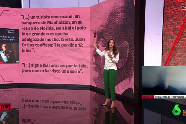 Juan Carlos delgadísimo 'En el Rojo Vivo' @debatalrojovivo