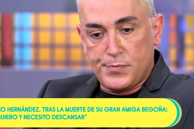 Kiko Hernández destrozado Telecinco