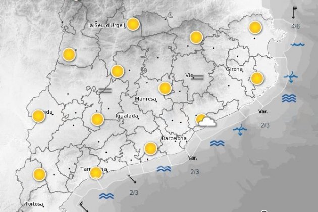 mapa predicción meteorológica 7 octubre 2021