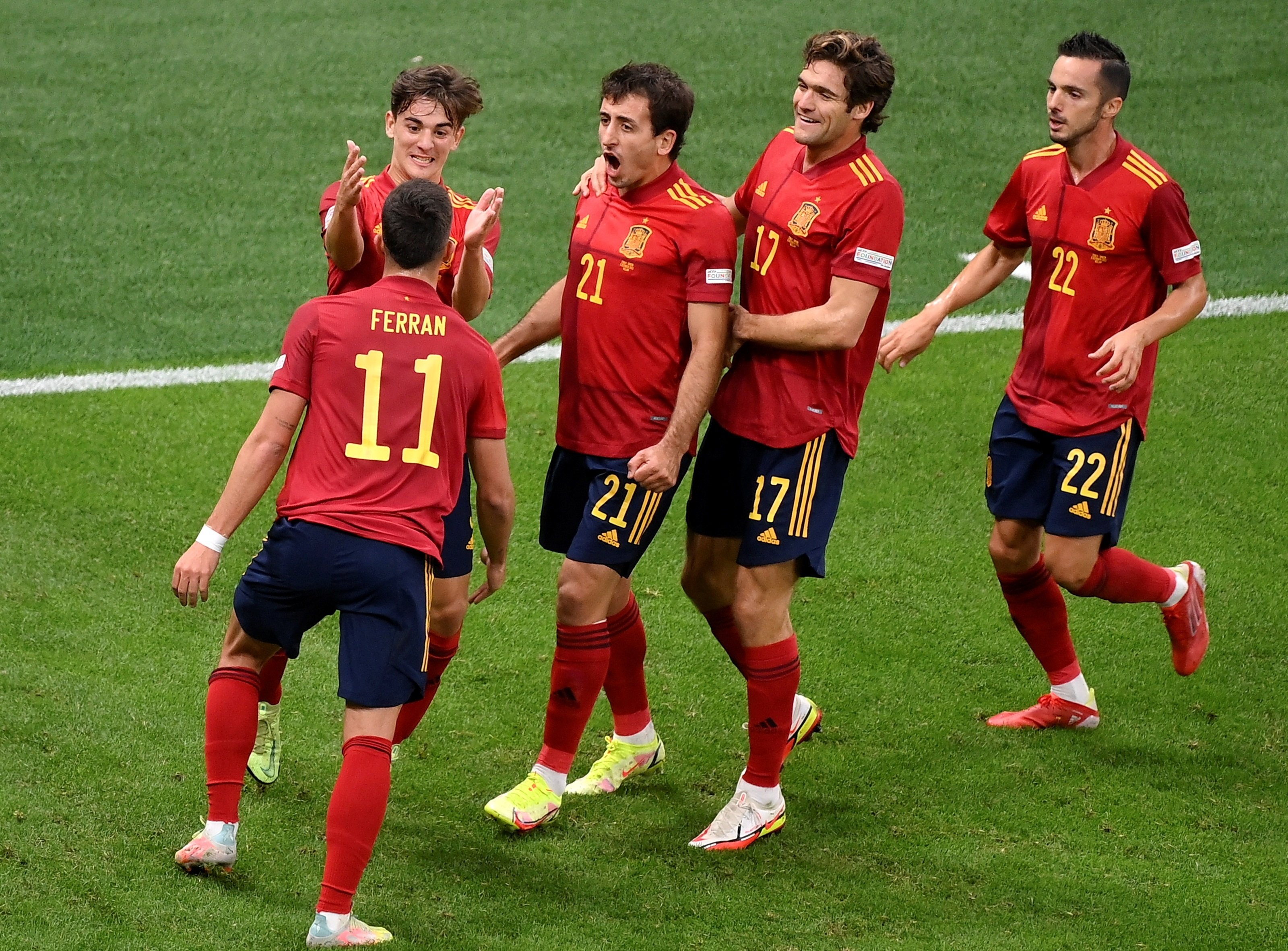 L'Espanya de Luis Enrique anul·la Itàlia i ja és a la final de la Nations League (1-2)