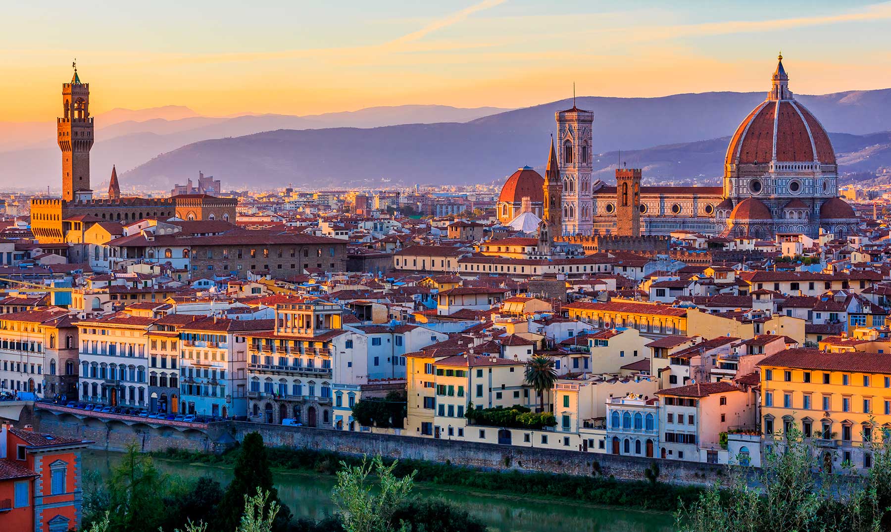 Los restaurantes románticos de Florencia mejor valorados en TripAdvisor para el puente del Pilar.