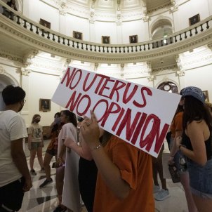 manifestacions mujeres contra ley aborto Texas / Europa Press