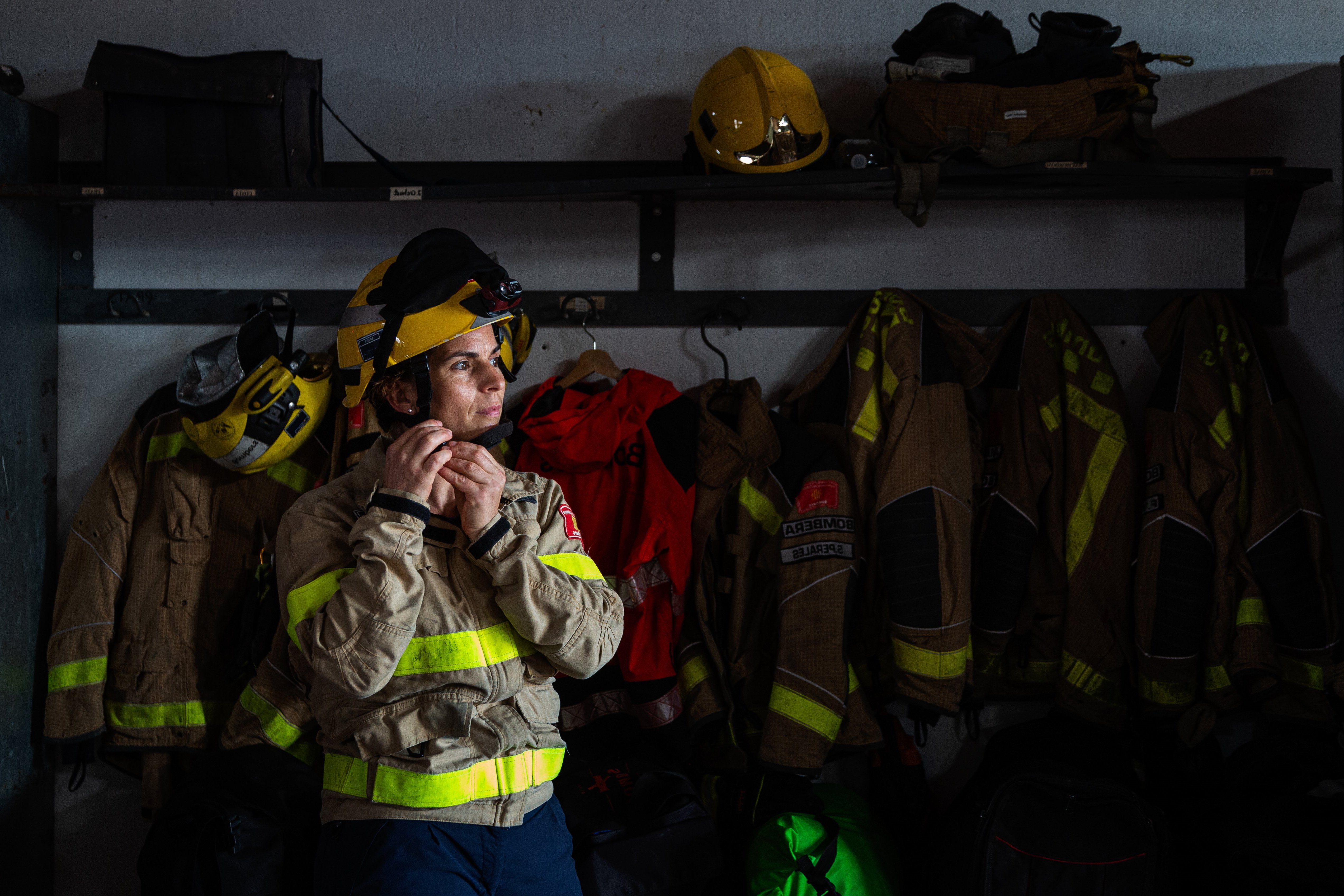 Genciana Meneses: "La magia de los bomberos está en los equipos mixtos"