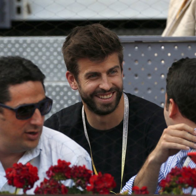 Gerard Piqué tennis Madrid Efe