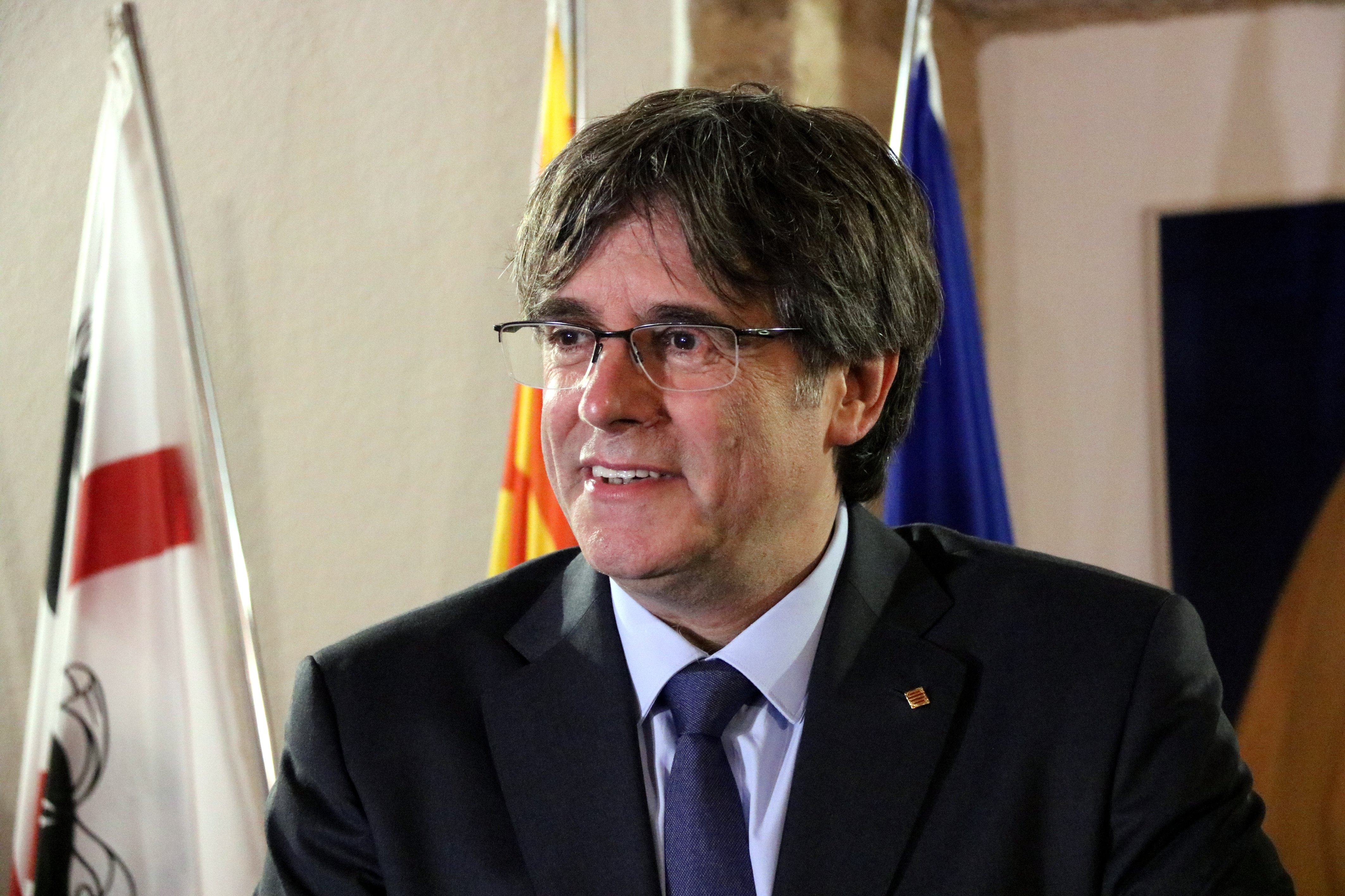 Puigdemont da un toque de atención a Sassoli: "El doble rasero perjudica a la UE"