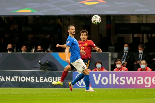 Mikel Oyarzabal Bonucci Espana Italia Nations League Europa Press