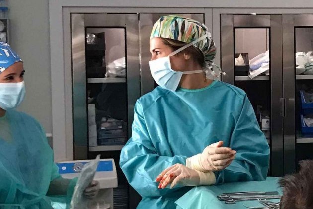 Nuria Roca quirófano
