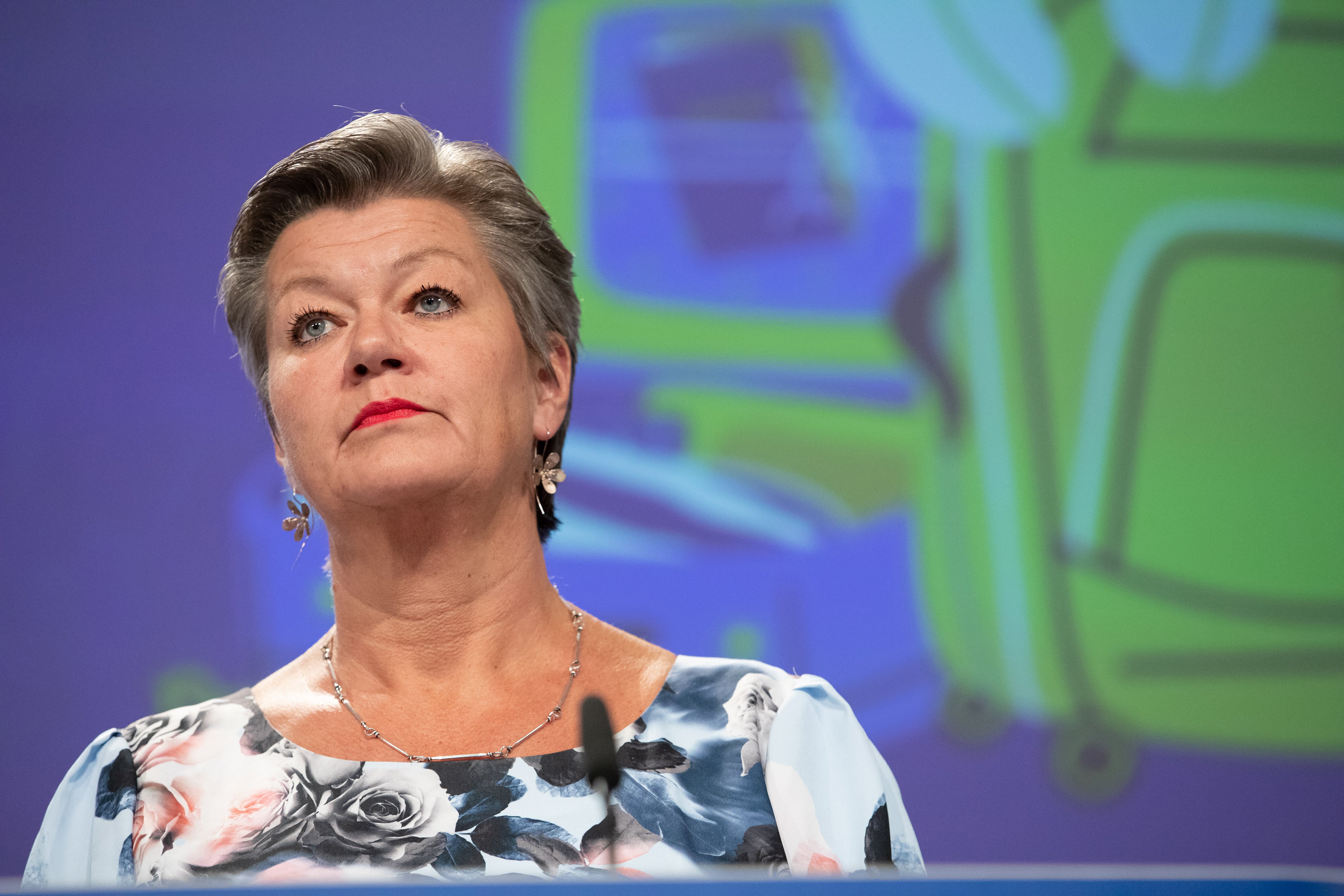 eurocomisaria del Interior, Ylva Johansson, Brussel·les / ACN