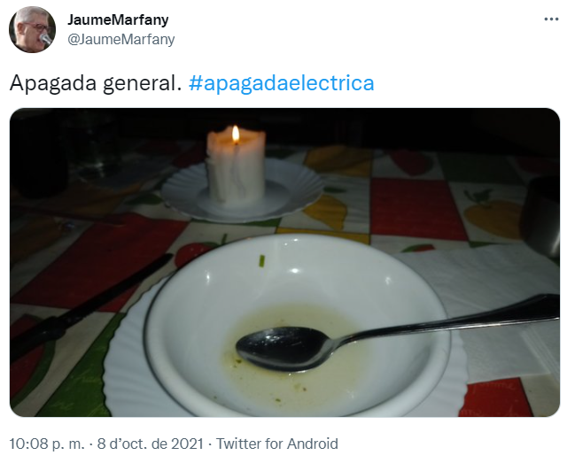 Apagada masiva Jaume Marfany