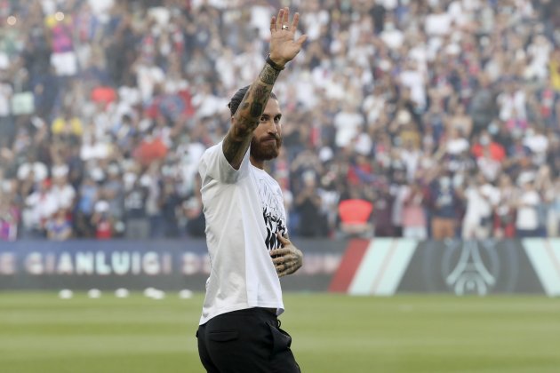 Sergio Ramos presentacion PSG EuropaPress