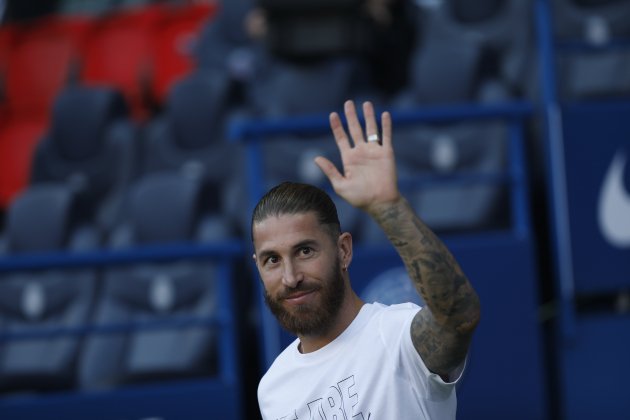 Sergio Ramos presentacion PSG EuropaPress