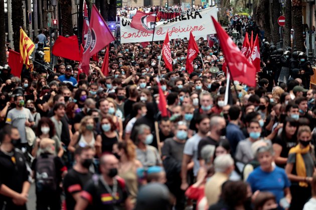 manifestación 9 de octubre valencia EFE