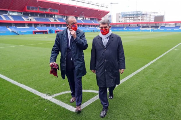 Joan Laporta Rafa Yuste FC Barcelona