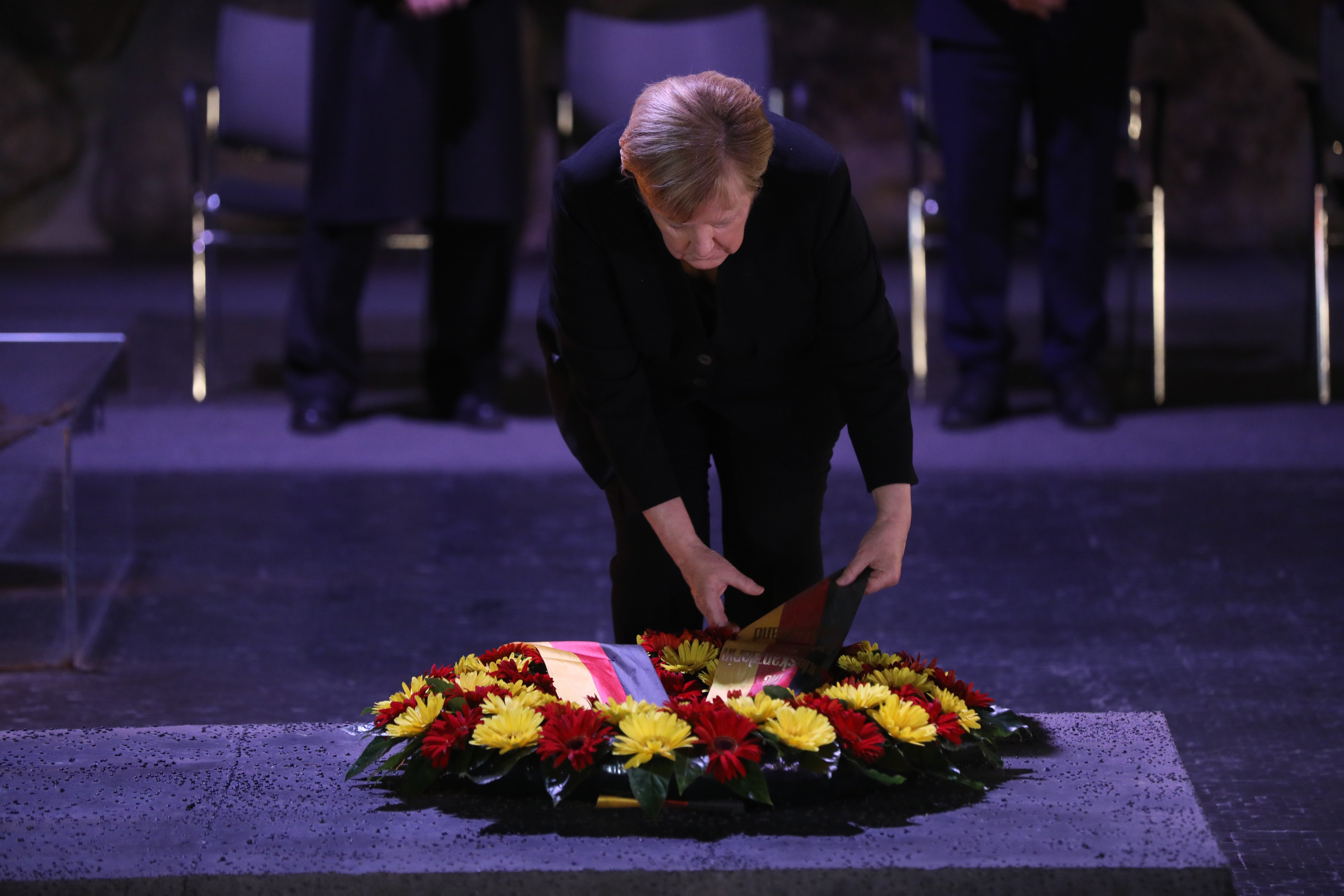 Merkel, l'antinazi: acomiada el seu mandat al Museu de l'Holocaust